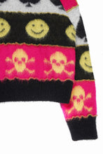 画像をギャラリービューアに読み込む, ISABEL BENENATO Wool Jacquarrd Intarsia Knit Jumper (MIX)