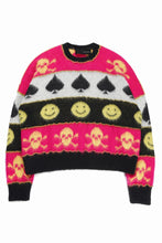 画像をギャラリービューアに読み込む, ISABEL BENENATO Wool Jacquarrd Intarsia Knit Jumper (MIX)