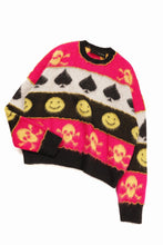 画像をギャラリービューアに読み込む, ISABEL BENENATO Wool Jacquarrd Intarsia Knit Jumper (MIX)