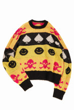 画像をギャラリービューアに読み込む, ISABEL BENENATO Wool Jacquarrd Intarsia Knit Jumper (MIX)