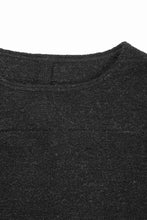 画像をギャラリービューアに読み込む, KLASICA STANDARD BOAT NECK / SHETLAND WOOL AMUNZEN (CARBON)