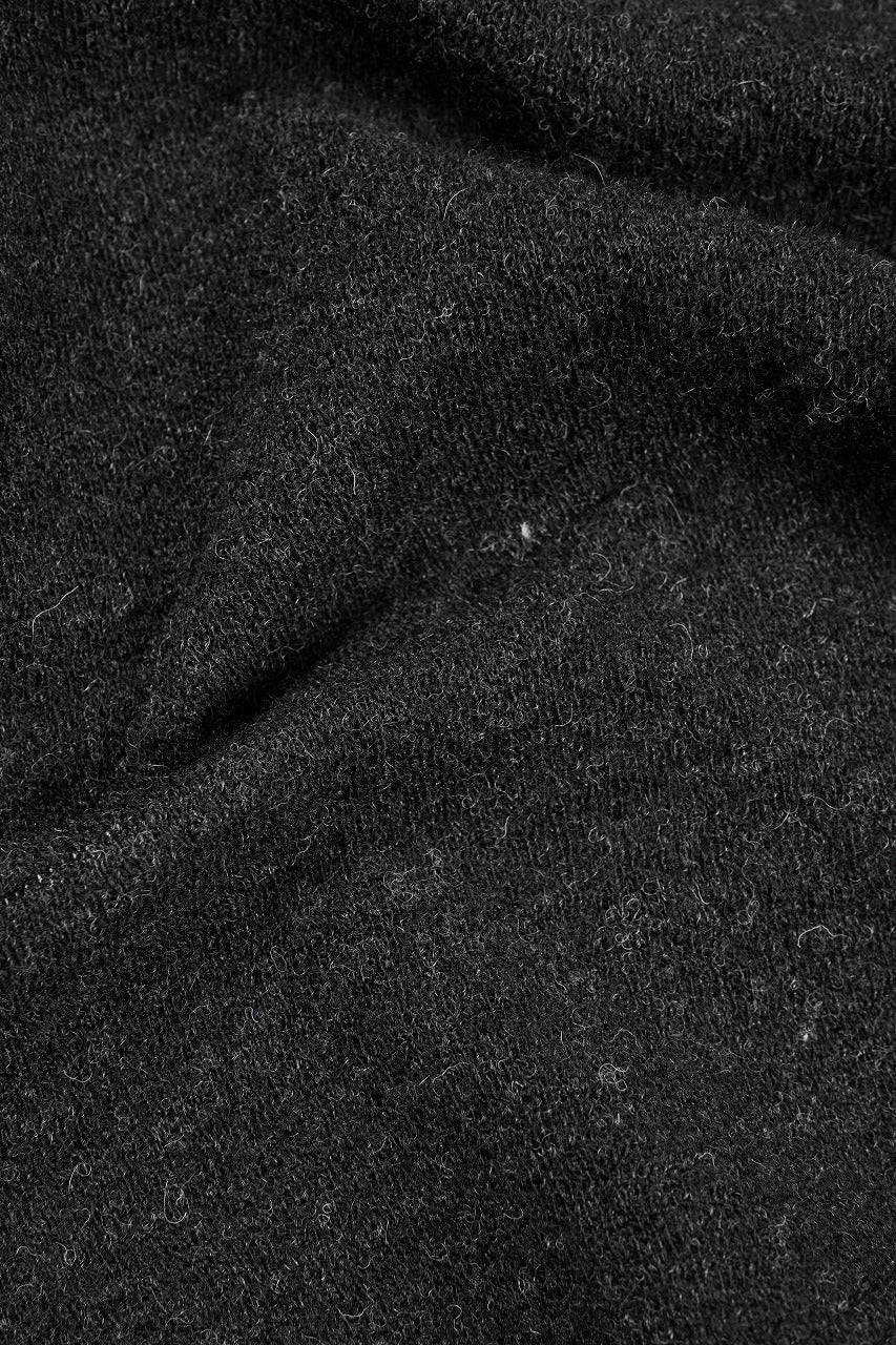 画像をギャラリービューアに読み込む, KLASICA STANDARD BOAT NECK / SHETLAND WOOL AMUNZEN (CARBON)