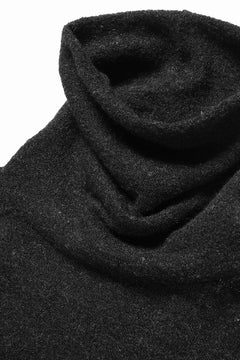 画像をギャラリービューアに読み込む, KLASICA VOLUME TURTLE NECK / SHETLAND WOOL AMUNZEN (CARBON)
