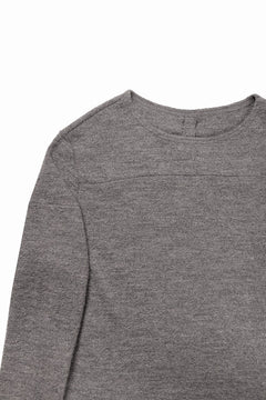 画像をギャラリービューアに読み込む, KLASICA STANDARD BOAT NECK / SHETLAND WOOL AMUNZEN (SAND)