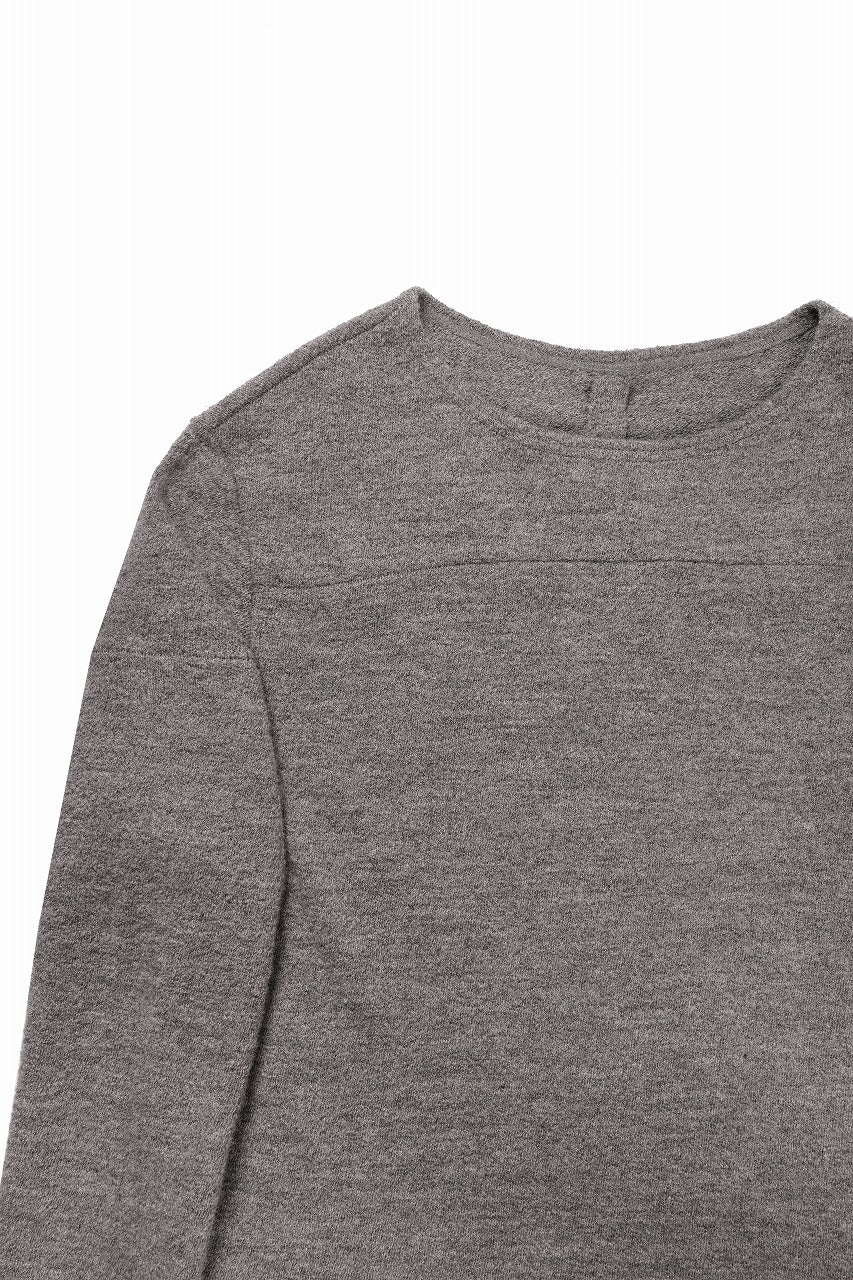 画像をギャラリービューアに読み込む, KLASICA STANDARD BOAT NECK / SHETLAND WOOL AMUNZEN (SAND)