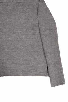 画像をギャラリービューアに読み込む, KLASICA STANDARD BOAT NECK / SHETLAND WOOL AMUNZEN (SAND)