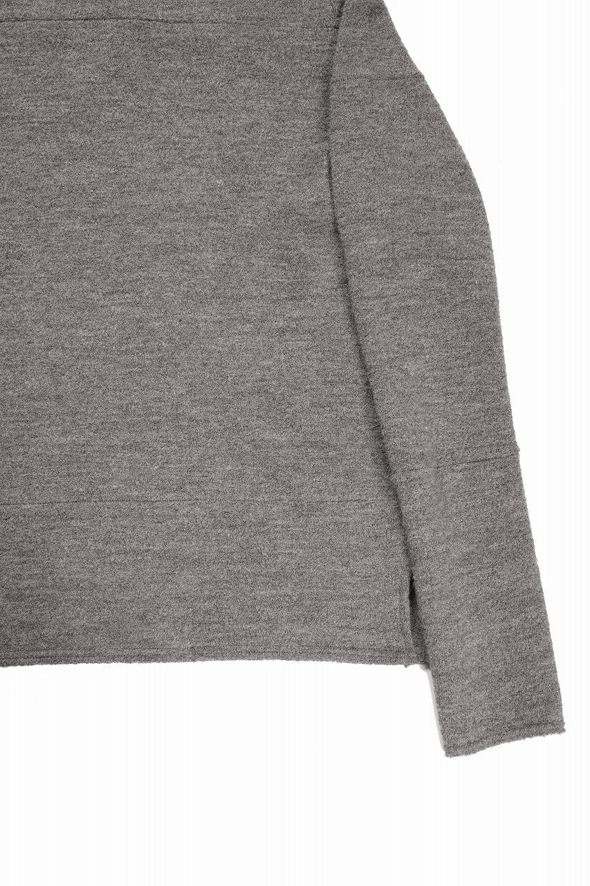 画像をギャラリービューアに読み込む, KLASICA STANDARD BOAT NECK / SHETLAND WOOL AMUNZEN (SAND)