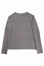 画像をギャラリービューアに読み込む, KLASICA STANDARD BOAT NECK / SHETLAND WOOL AMUNZEN (SAND)