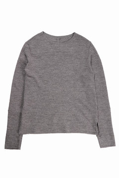 画像をギャラリービューアに読み込む, KLASICA STANDARD BOAT NECK / SHETLAND WOOL AMUNZEN (SAND)