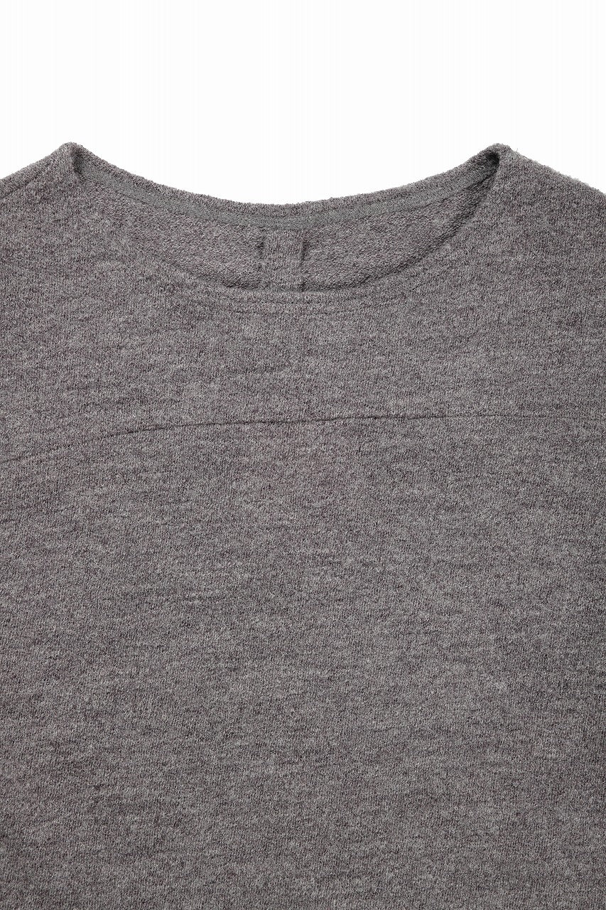 画像をギャラリービューアに読み込む, KLASICA STANDARD BOAT NECK / SHETLAND WOOL AMUNZEN (SAND)