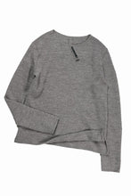 画像をギャラリービューアに読み込む, KLASICA STANDARD BOAT NECK / SHETLAND WOOL AMUNZEN (SAND)