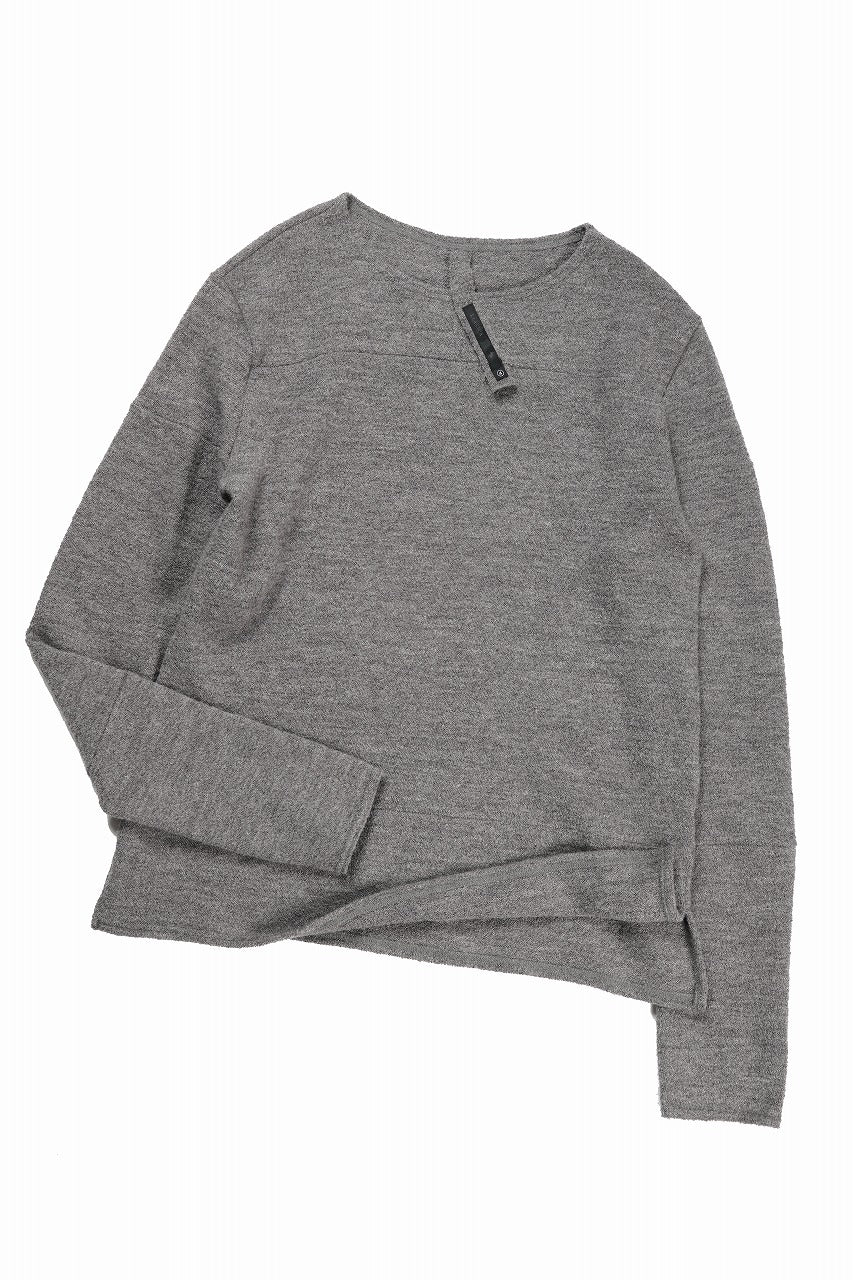 画像をギャラリービューアに読み込む, KLASICA STANDARD BOAT NECK / SHETLAND WOOL AMUNZEN (SAND)