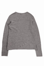 画像をギャラリービューアに読み込む, KLASICA STANDARD BOAT NECK / SHETLAND WOOL AMUNZEN (SAND)