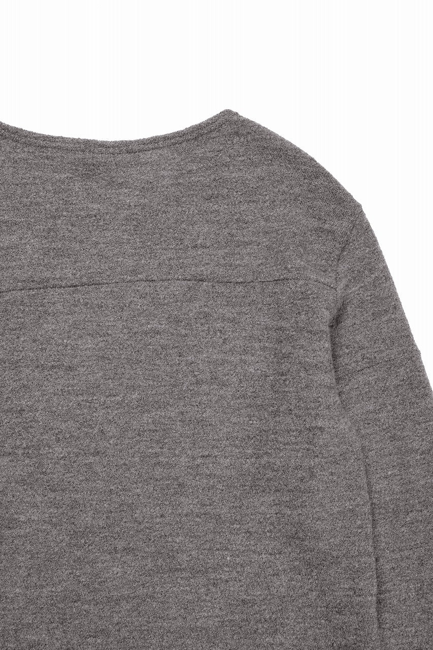 画像をギャラリービューアに読み込む, KLASICA STANDARD BOAT NECK / SHETLAND WOOL AMUNZEN (SAND)