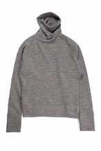 画像をギャラリービューアに読み込む, KLASICA VOLUME TURTLE NECK / SHETLAND WOOL AMUNZEN (SAND)