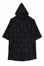 画像をギャラリービューアに読み込む, A.F ARTEFACT JACGURD HOODIE TEE (BLACK x DARK GREY)