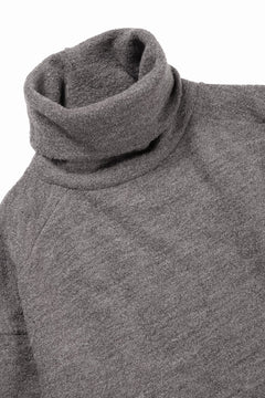 画像をギャラリービューアに読み込む, KLASICA VOLUME TURTLE NECK / SHETLAND WOOL AMUNZEN (SAND)