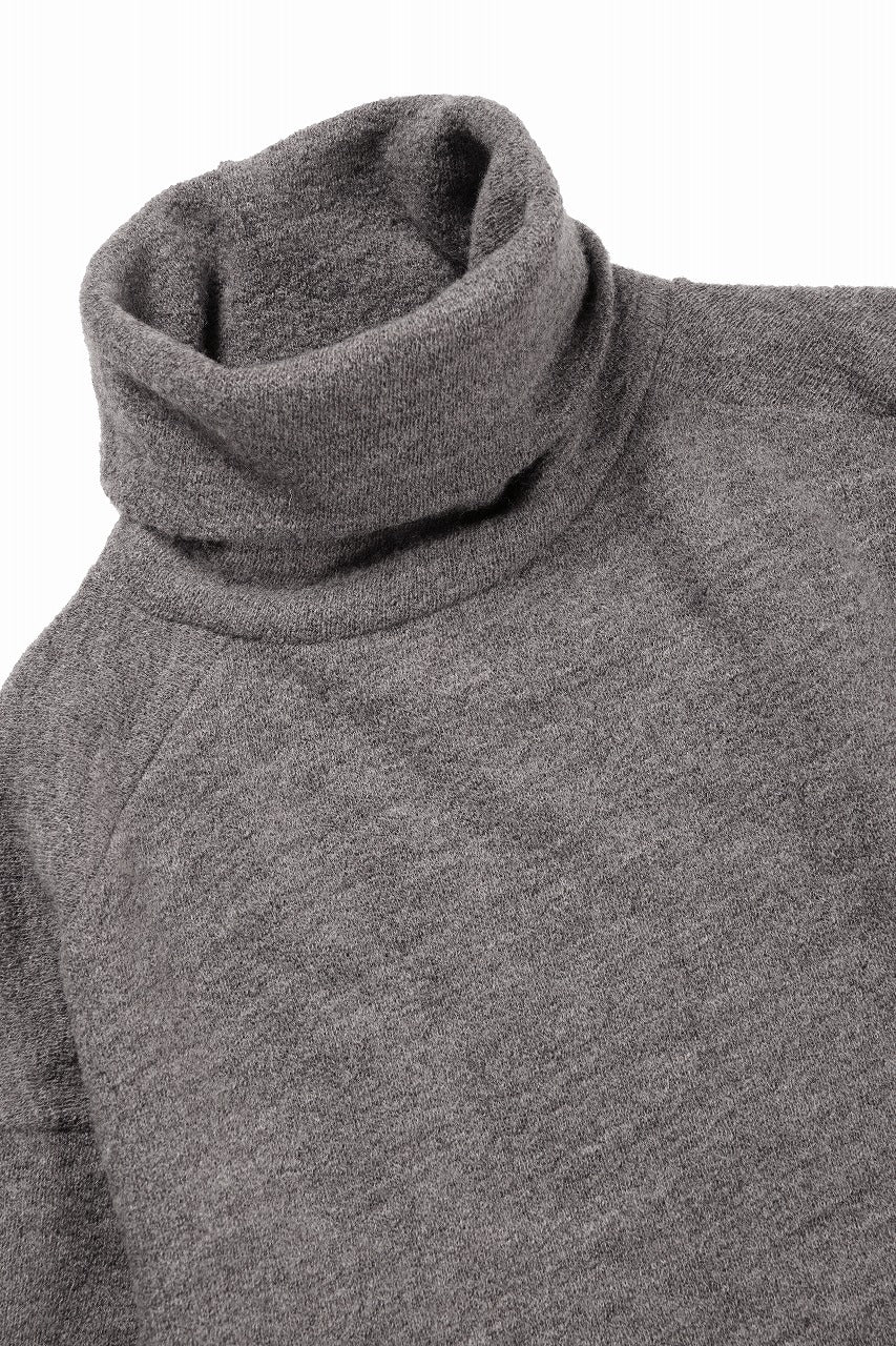 画像をギャラリービューアに読み込む, KLASICA VOLUME TURTLE NECK / SHETLAND WOOL AMUNZEN (SAND)
