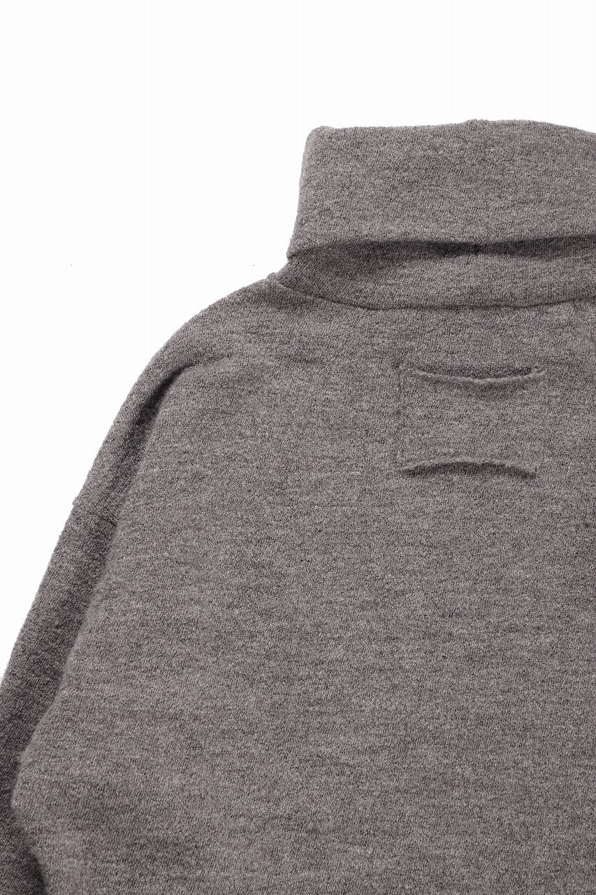 画像をギャラリービューアに読み込む, KLASICA VOLUME TURTLE NECK / SHETLAND WOOL AMUNZEN (SAND)