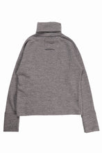 画像をギャラリービューアに読み込む, KLASICA VOLUME TURTLE NECK / SHETLAND WOOL AMUNZEN (SAND)
