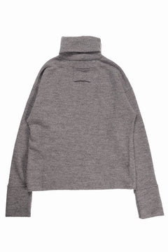 画像をギャラリービューアに読み込む, KLASICA VOLUME TURTLE NECK / SHETLAND WOOL AMUNZEN (SAND)
