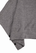 画像をギャラリービューアに読み込む, KLASICA WEARABLE BIG STOLE PONCHO / SHETLAND WOOL AMUNZEN (SAND)