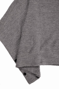 画像をギャラリービューアに読み込む, KLASICA WEARABLE BIG STOLE PONCHO / SHETLAND WOOL AMUNZEN (SAND)