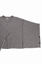 画像をギャラリービューアに読み込む, KLASICA WEARABLE BIG STOLE PONCHO / SHETLAND WOOL AMUNZEN (SAND)