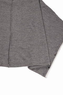 画像をギャラリービューアに読み込む, KLASICA WEARABLE BIG STOLE PONCHO / SHETLAND WOOL AMUNZEN (SAND)