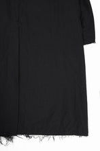 Load image into Gallery viewer, KLASICA "1983" CUT OFF CLASSIC STRAIGHT COAT / ALEXANDER TWILL MATT MIX (COAL BLACK)
