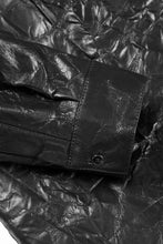 画像をギャラリービューアに読み込む, A.F ARTEFACT WASHER SYNTHETIC LEATHER SHRT (BLACK)