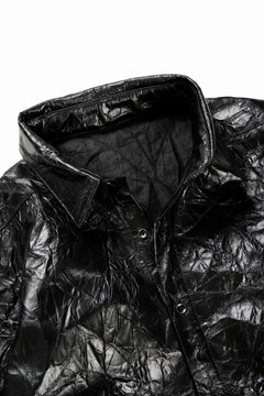 画像をギャラリービューアに読み込む, A.F ARTEFACT WASHER SYNTHETIC LEATHER SHRT (BLACK)