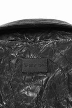 画像をギャラリービューアに読み込む, A.F ARTEFACT WASHER SYNTHETIC LEATHER SHRT (BLACK)