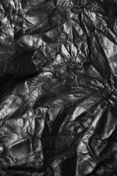 画像をギャラリービューアに読み込む, A.F ARTEFACT WASHER SYNTHETIC LEATHER SHRT (BLACK)