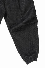 画像をギャラリービューアに読み込む, A.F ARTEFACT TUCK WIDE EASY PANTS / LUXURY TWEED (BLACK)