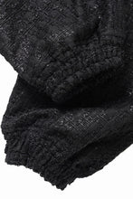 画像をギャラリービューアに読み込む, A.F ARTEFACT TUCK WIDE EASY PANTS / LUXURY TWEED (BLACK)