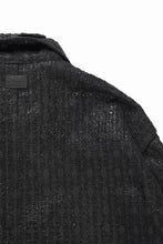 Load image into Gallery viewer, A.F ARTEFACT TUCK SLEEVE JACKET / LUXURY TWEED (BLACK)