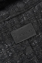 Load image into Gallery viewer, A.F ARTEFACT TUCK SLEEVE JACKET / LUXURY TWEED (BLACK)