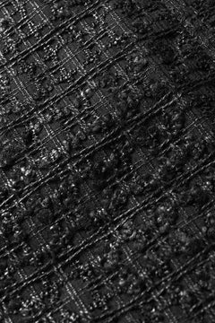 Load image into Gallery viewer, A.F ARTEFACT TUCK SLEEVE JACKET / LUXURY TWEED (BLACK)