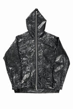 画像をギャラリービューアに読み込む, A.F ARTEFACT HOODED ZIPPER BLOUSON / WASHER SYNTHETIC LEATHER (BLACK)