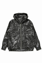 画像をギャラリービューアに読み込む, A.F ARTEFACT HOODED ZIPPER BLOUSON / WASHER SYNTHETIC LEATHER (BLACK)