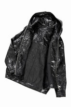 画像をギャラリービューアに読み込む, A.F ARTEFACT HOODED ZIPPER BLOUSON / WASHER SYNTHETIC LEATHER (BLACK)