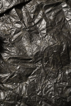 画像をギャラリービューアに読み込む, A.F ARTEFACT HOODED ZIPPER BLOUSON / WASHER SYNTHETIC LEATHER (KHAKI)