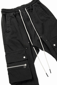 画像をギャラリービューアに読み込む, A.F ARTEFACT exclusive SOLID CARGO PANTS / BIO-WASHED CHINO CLOTH (BLACK)