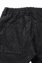 画像をギャラリービューアに読み込む, A.F ARTEFACT TUCK CARGO PANTS / LUXURY TWEED (BLACK)