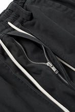 画像をギャラリービューアに読み込む, A.F ARTEFACT exclusive SOLID CARGO PANTS / BIO-WASHED CHINO CLOTH (BLACK)