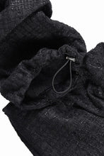 画像をギャラリービューアに読み込む, A.F ARTEFACT TUCK CARGO PANTS / LUXURY TWEED (BLACK)