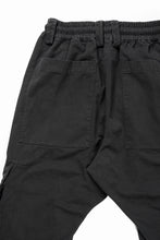 画像をギャラリービューアに読み込む, A.F ARTEFACT exclusive SOLID CARGO PANTS / BIO-WASHED CHINO CLOTH (BLACK)