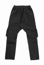 画像をギャラリービューアに読み込む, A.F ARTEFACT exclusive SOLID CARGO PANTS / BIO-WASHED CHINO CLOTH (BLACK)