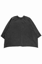 画像をギャラリービューアに読み込む, entire studios HEAVY HALF SLEEVE TEE (WASHED BLACK)